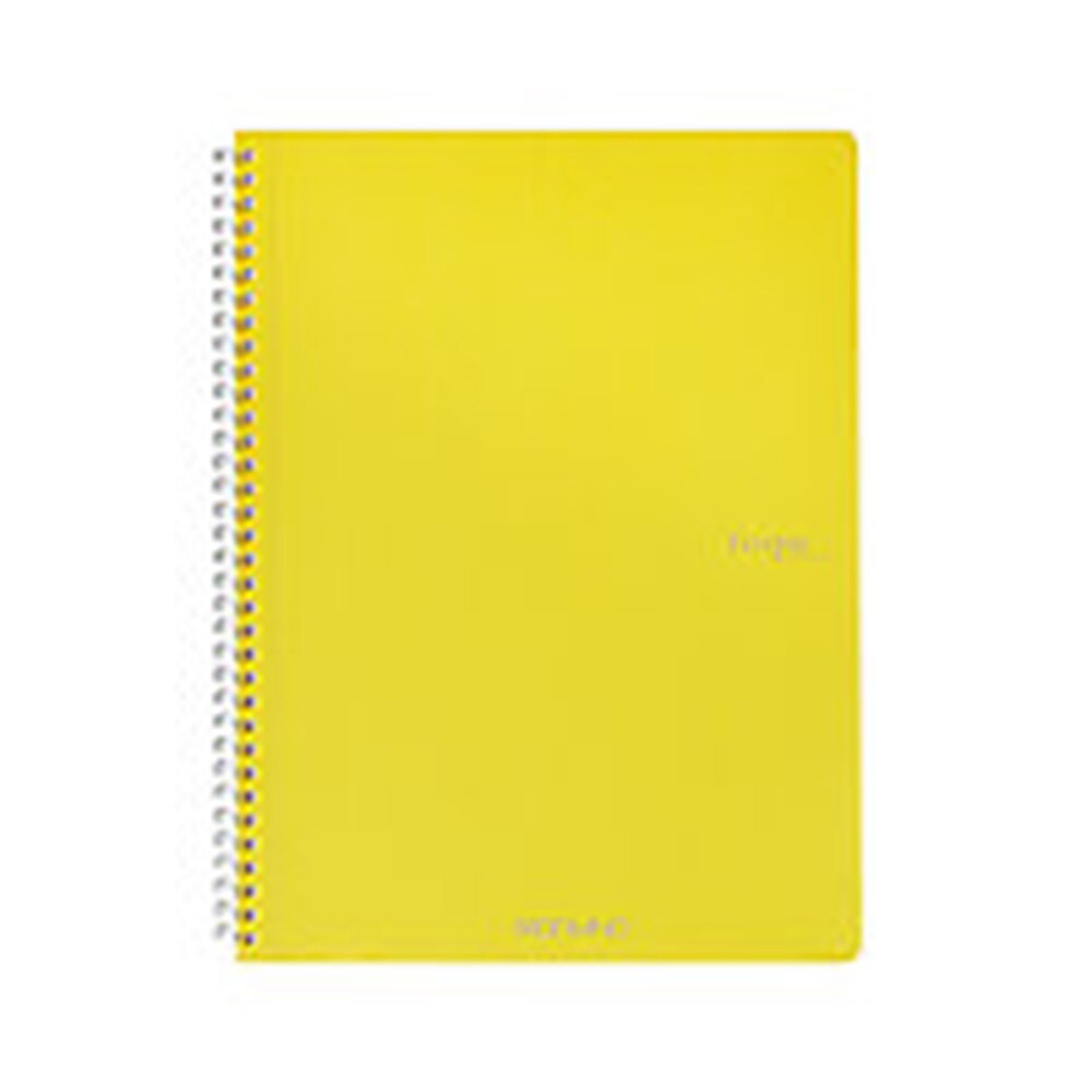 Fabriano, Journal, Art & School, 8.25"x11.75", Ecoqua, A4, Blank, Spiral, 70 sheet, 562936, Yellow